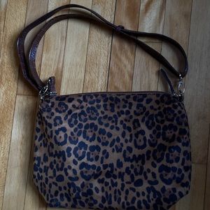 Clarks leopard bag